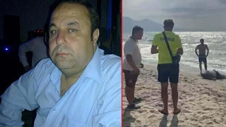 Yattan düşen iş insanının cesedi sahilde vurdu