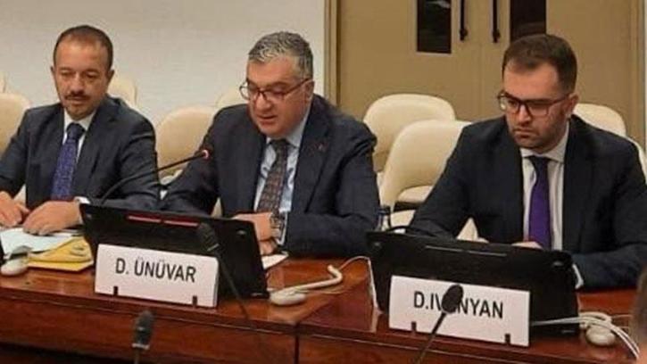 Ulaştırma ve Altyapı Bakan Yardımcısı Ünüvar, Cenevre'de BM toplantısına katıldı