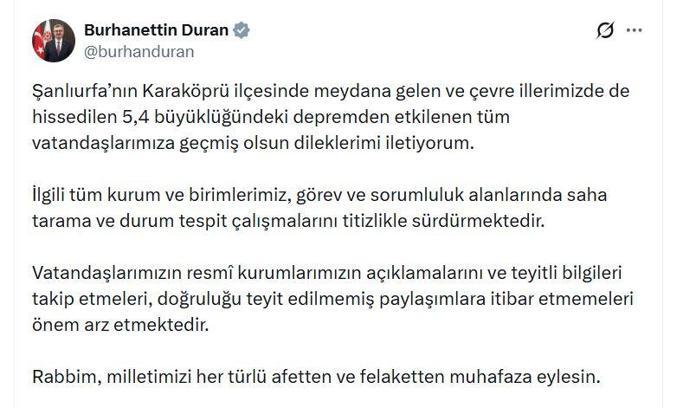 Şanlıurfa'da 5.4 büyüklüğünde deprem (6)
