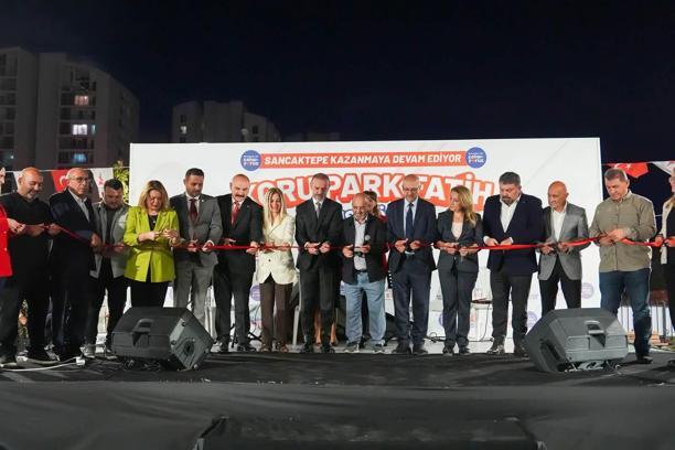 Sancaktepe'de Fatih Koru Parkı hizmete açıldı