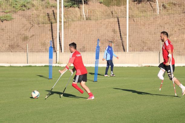 Ampute Futbol Takımı, Dünya Kupası öncesi Erciyes kampının 2'nci etabına başladı
