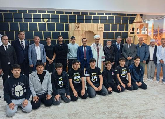 USO Anadolu Lisesi'nde mescit açıldı