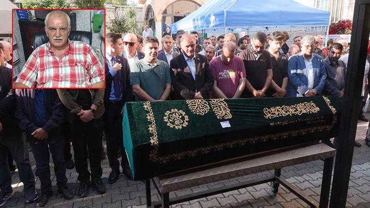 Maltepe’de çöken binada hayatını kaybeden Hüseyin Özkurt son yolculuğuna uğurlandı