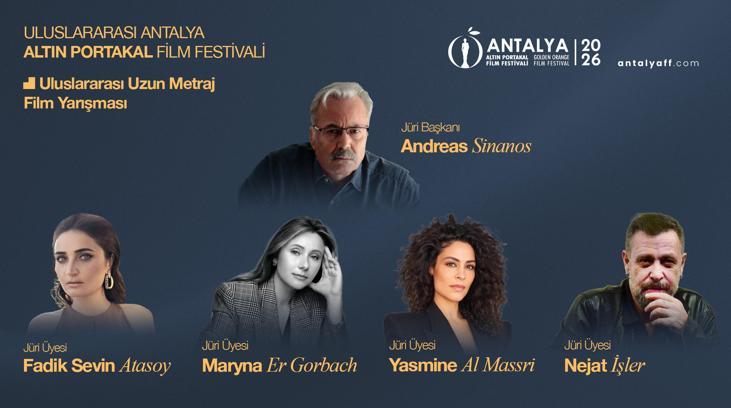 Altın Portakal’ın 'Uluslararası Uzun Metraj Film Yarışması'nda jüri üyeleri belli oldu