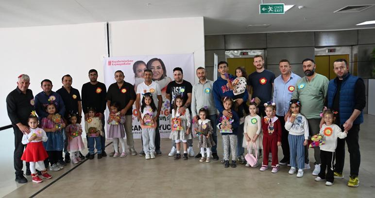 'Baba-Kız' atölyesinde renkli görüntüler