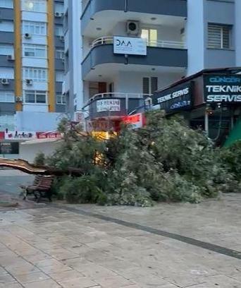 Adana'da sağanak; yollar göle döndü (2)