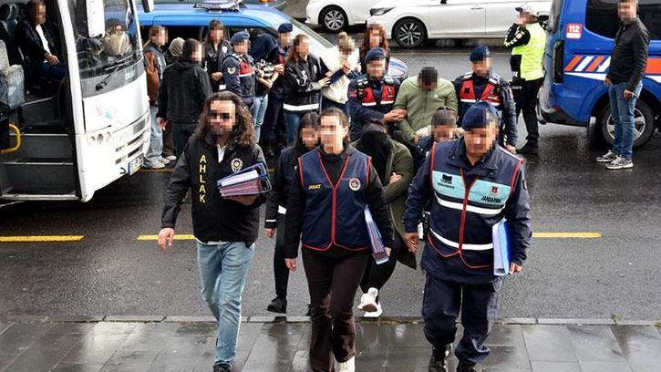 Nevşehir merkezli 9 ildeki fuhuş operasyonunda 11 tutuklama