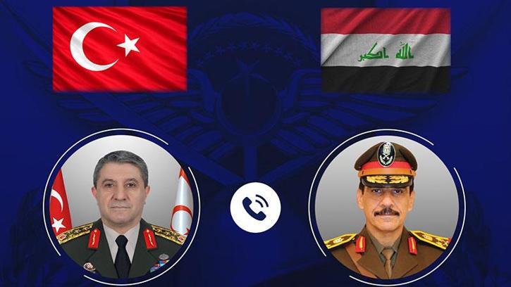 Genelkurmay Başkanı Orgeneral Bayraktaroğlu, Irak'lı mevkidaşı Yarallah ile telefonda görüştü