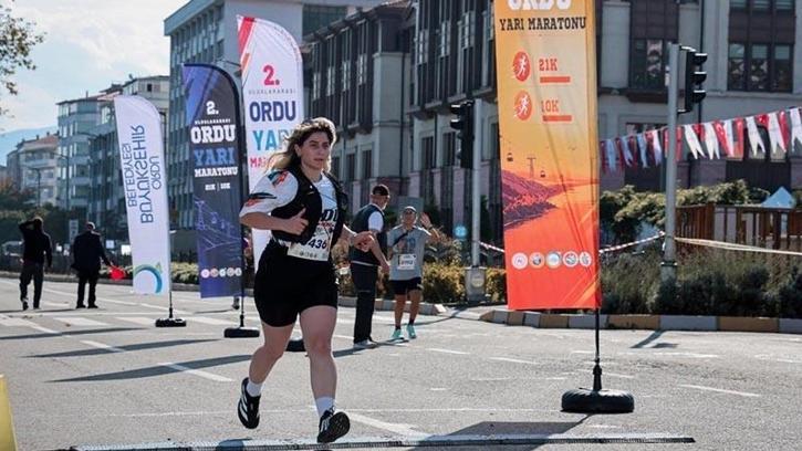 Ordu'da 'Uluslararası 2'nci Ordu Yarı Maratonu' düzenlendi
