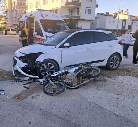 Lise öğrencisi kazada yaralandı
