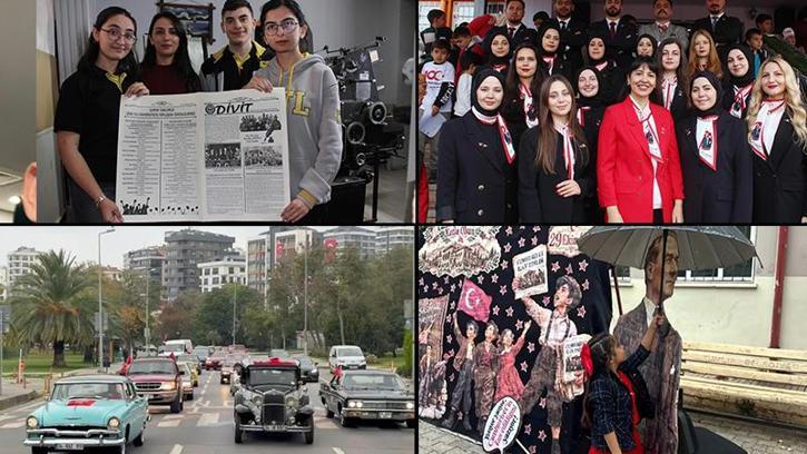 Yurtta '29 Ekim Cumhuriyet Bayramı' coşkusu