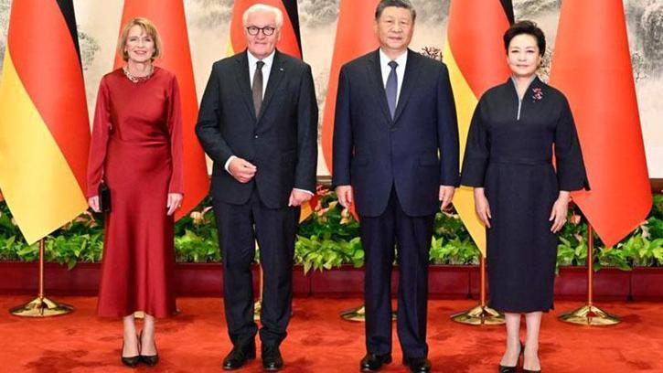 Şi Cinping, Almanya Cumhurbaşkanı Steinmeier ile görüştü