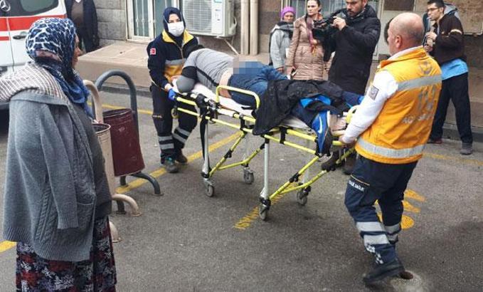 Ankara'da döner bıçaklı saldırı: 1 yaralı