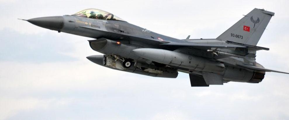 Afrin'deki bombardımana, Hançer Filo'dan 12 savaş uçağı da katıldı