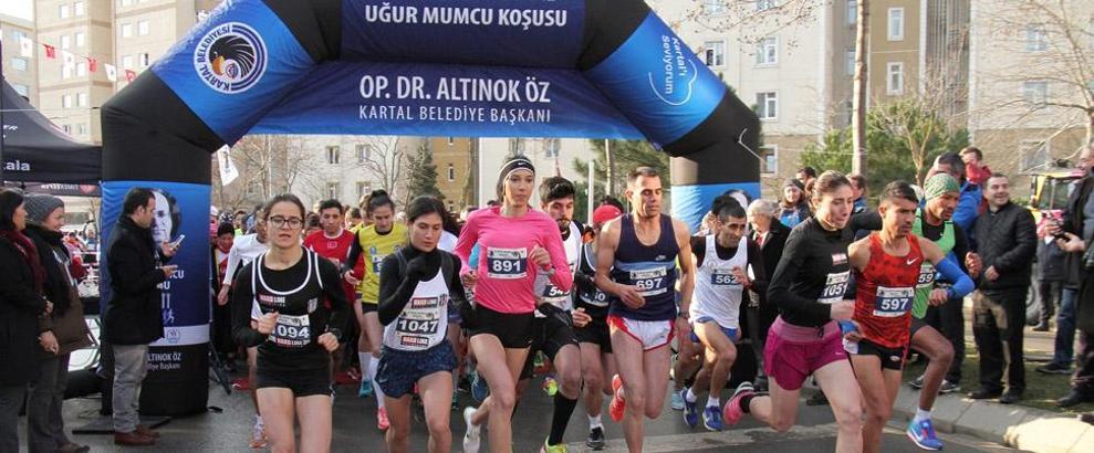 Uğur Mumcu Anma Koşusu kıyasıya mücadeleye sahne oldu