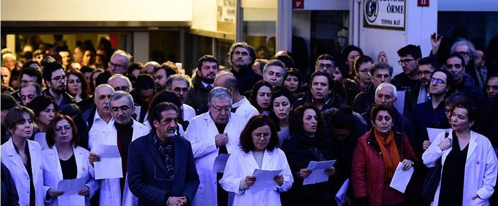 İstanbul Tabip Odası'ndan TTB'ye destek açıklaması