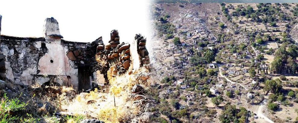 Kentsel sit alanındaki 600 yıllık köy kaderine terk edildi
