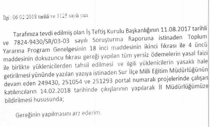 Soruşturma raporu kapsamında okullarda 265 kişinin işine son verildi