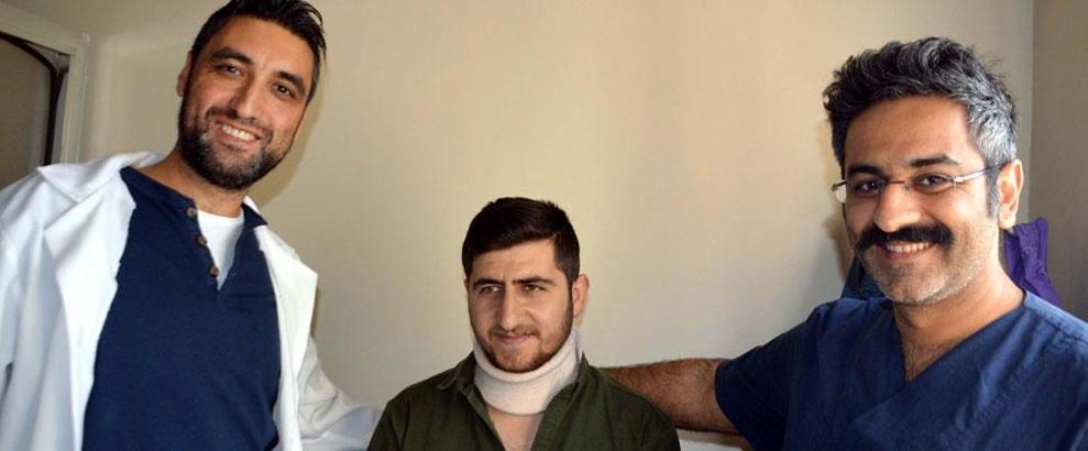 Kırık boyun ile 10 gün gezdi, ameliyat ile hayatı kurtarıldı