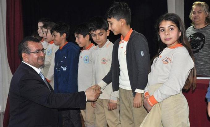 Minik yüreklerden örnek davranış