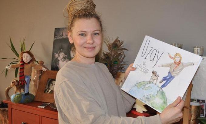 Ekaterina, otizmli oğlu için film çekip, kitap yazdı