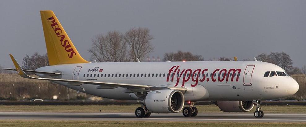 Pegasus’un yeni Airbus A320neo uçağı geldi