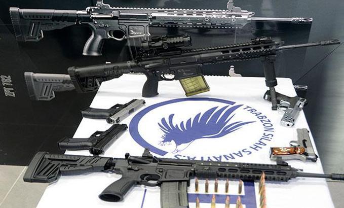 Trabzon'da üretilen 'Zigana' tüfeği dakikada 837 mermi atıyor