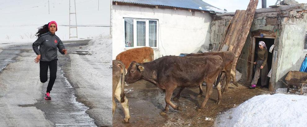 Hikayesi ile şaşırtan milli atlet Gülcan artık mutlu