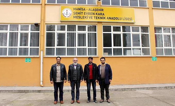 Kenan Evren ismi kaldırılan liseye şehit Evren Kara'nın adı verildi