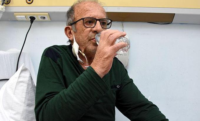 12 yıl sonra ilk işi kana kana su içmek oldu