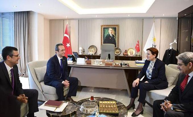 CHP'den İYİ Parti'ye 'seçim güvenliği' ziyareti