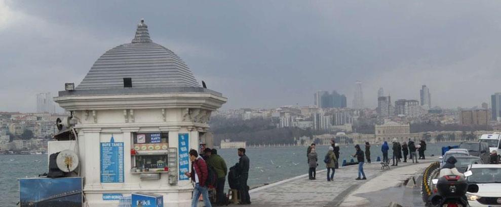 Marmara'da Fırtına: Üsküdar-Eminönü Vapur seferi iptal edildi