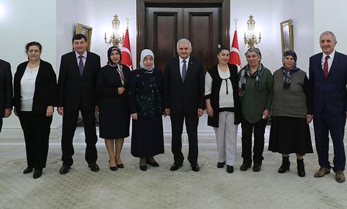 Başbakan, Boğatepe Çevre ve Yaşam Derneği heyetini kabul etti