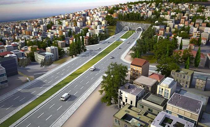 İzmir'in en uzun tünelinde kazı başladı