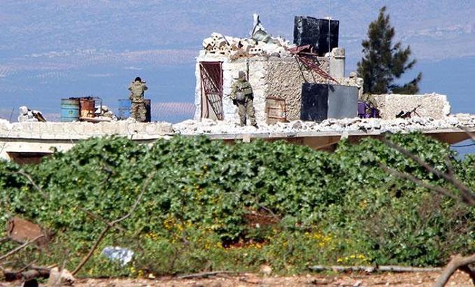 Türk askeri Afrin’i izliyor