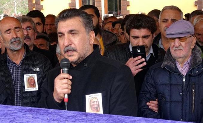 Ferhat Tunç'un kız kardeşi toprağa verildi