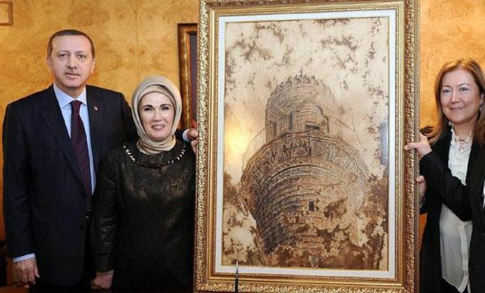 Mardinli ressam, Erdoğan'ın önerisiyle tekniğine patent aldı