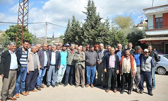 Suriye sınırındaki köyde çimento fabrikası tepkisi