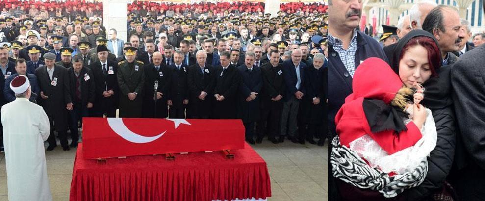Afrin şehitleri son yolculuklarına uğurlandı