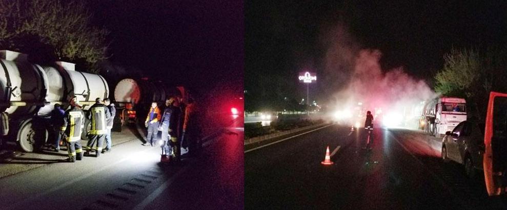 Tankerden sızan tuz ruhunun kokusu korkuttu