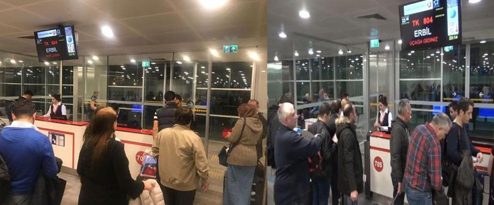 Kuzey Irak uçuşları başladı