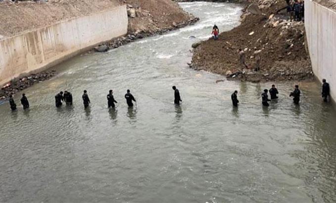 Derede kaybolan polis, 58'i dalgıç 430 kişi ve helikopterle aranıyor