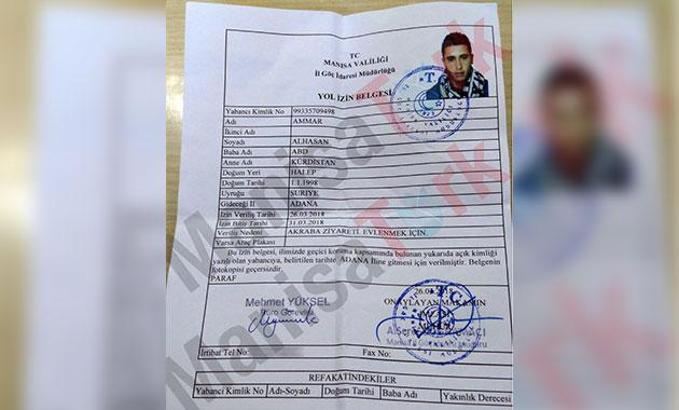 Suriyeli mültecinin belgesindeki anne ve baba ismi şaşırttı