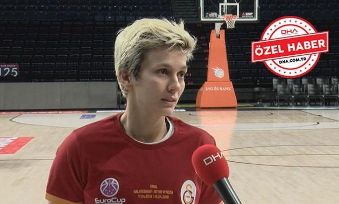 Galatasaray Kadın Basketbol Takımı Kaptanı Işıl Alben: "Taraftarımızın müthiş desteğiyle avantajlı bir skor elde edeceğiz"