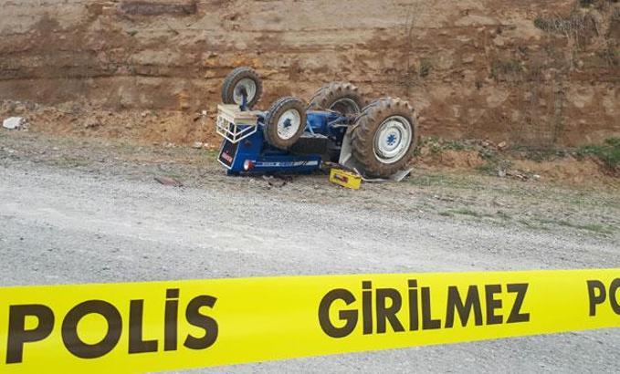 Kullandığı traktör devrilen genç kız öldü