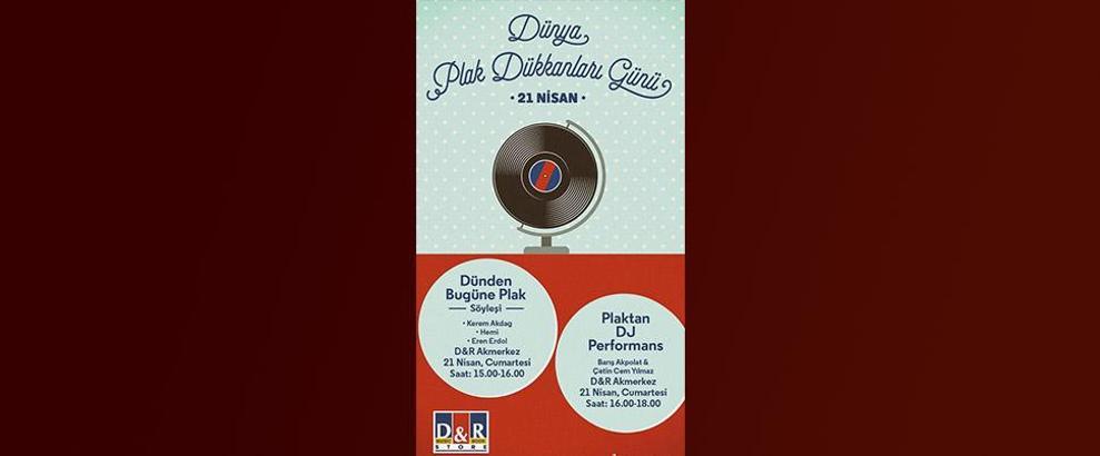 Plak Dükkanları Günü D&R'da