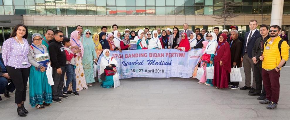 Kazakistan, Çad ve Endonezya sağlık heyetleri Medipol Mega Üniversite Hastanesi'ni ziyaret etti