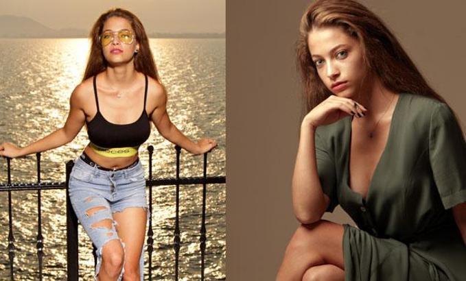 Genç manken yara almadan kurtuldu