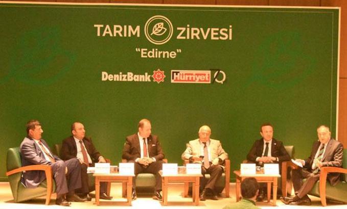 Edirne'nin tarımı, zirvede masaya yatırıldı
