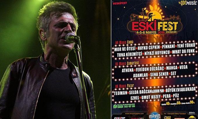 Türk rock müziğinin yıldızları Eskişehir’de bir araya geliyor